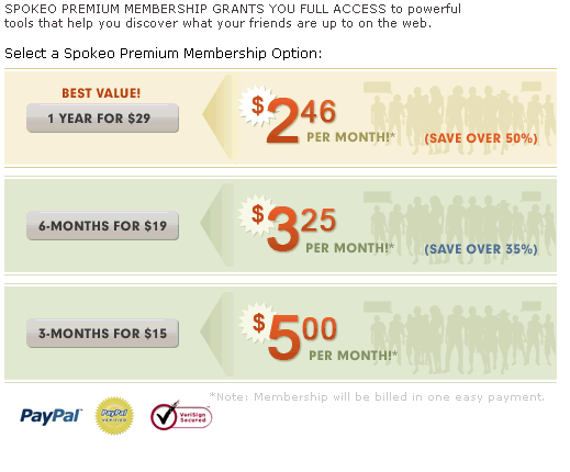 Image:Spokeo has gone paid service, here is why I am not happy